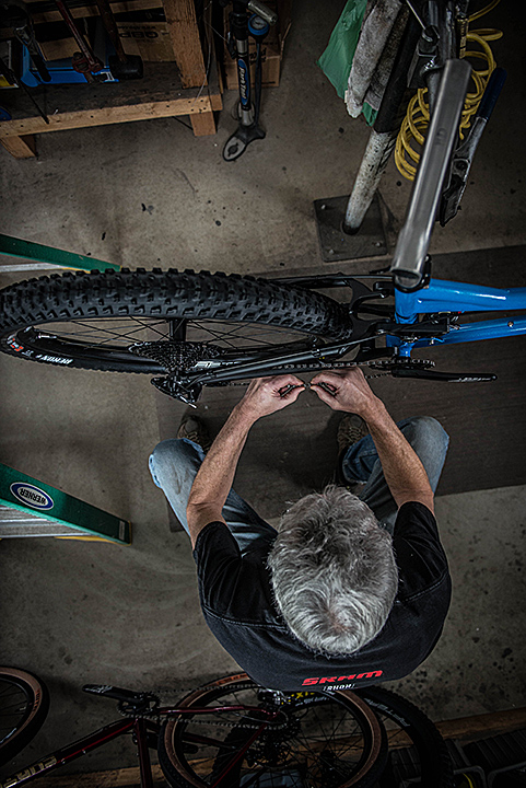 Doug Installing Chain