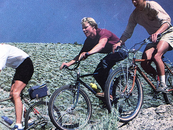 1981: First mountain bike frames and forks emerge.