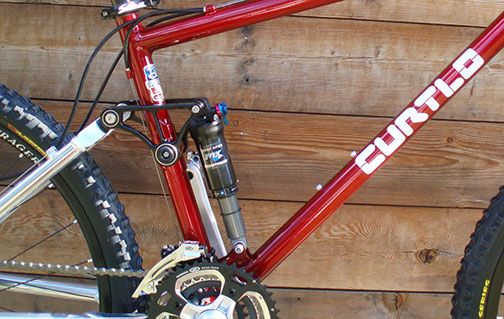 2006: Full Suspension MTB frames become reality.